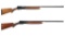 Two Belgian Auto-5 Pattern Semi-Automatic Shotguns