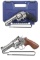 Two Smith & Wesson Double Action Revolvers