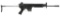 Korean Daewoo K1A1 Semi-Automatic Rifle