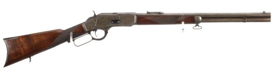 Engraved Special Order Winchester Deluxe Model 1873 Rifle