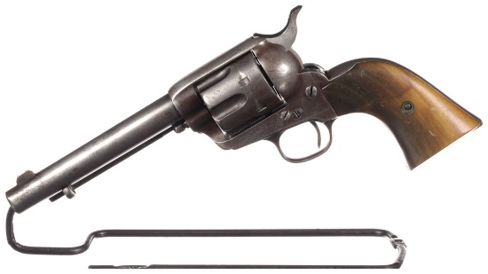 Antique Black Powder Frame Colt Single Action Army Revolver