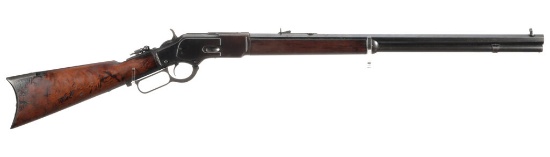 Antique Winchester Model 1873 Lever Action Rifle