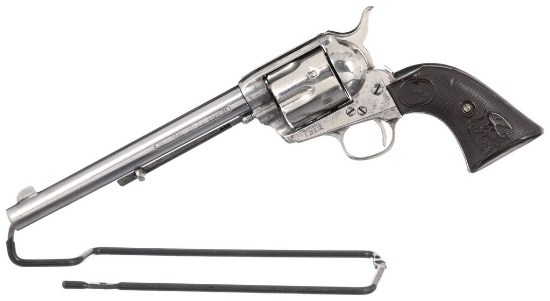 Antique Colt Frontier Six Shooter Single Action Army Revolver