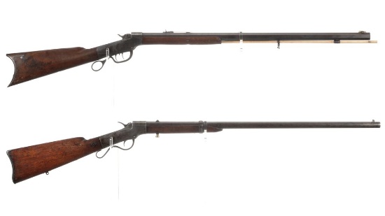 Two Ballard Single Shot Rifles