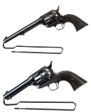 Two .22 Rimfire Conversion Colt Single Action Army Revolvers