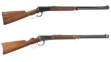 Two Winchester Lever Action Long Guns