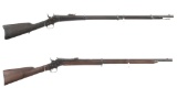 Two Rolling Block Military Rifles