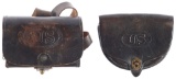 Two U.S. Military Cartridge Boxes