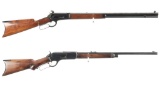 Two Antique Winchester Lever Action Rifles