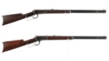Two Winchester Lever Action Rifles