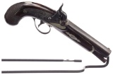 Deringer Medium Sized Pocket Percussion Pistol
