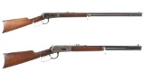 Two Winchester Model 1894 Lever Action Rifles