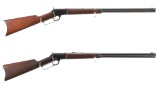 Two Marlin Model 1892 Lever Action Rifles