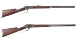 Two Lever Action Rifles