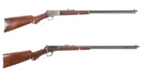 Two Marlin Model 39 Lever Action Rifles