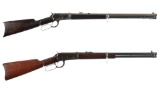 Two Winchester Lever Action Long Guns