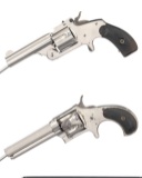 Two Antique American Revolvers