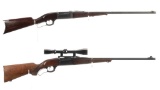 Two Savage Model 99 Lever Action Rifles