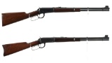 Two Winchester Lever Action Carbines