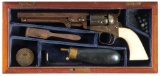 Cased Colt Model 1849 Pocket Percussion Revolver