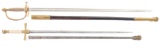 Two Swords with Scabbards