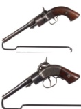 Two Antique American Revolvers