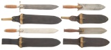 Four U.S. Military Edged Weapons with Sheaths