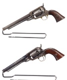 Two Whitney Percussion Revolvers