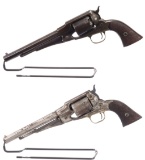 Two Martially Inspected Remington Army Revolvers