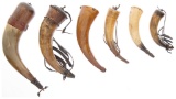 Six Powder Horns