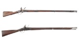 Two Flintlock Muskets