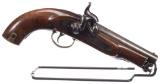Victorian British Coast Guard/Customs Service Percussion Pistol