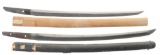 Two Signed Japanese Sword Blades