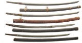 Four Japanese Sword Blades