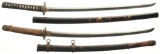 Two Signed Japanese Swords