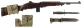 U.S. Quality Hardware M1 Carbine with Bayonet and Accessories
