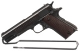 World War II U.S. Colt Model 1911A1 Pistol with Holster Rig