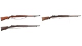 Three Mauser Pattern Military Bolt Action Rifles