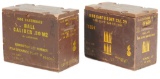 Two Crates of U.S. Military Surplus Ammunition