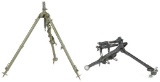 Two Machine Gun Tripods