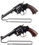 Two U.S. Double Action Revolvers