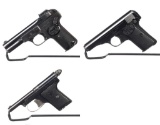 Three European Semi-Automatic Pistols