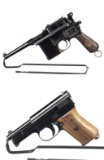 Two German Semi-Automatic Pistols