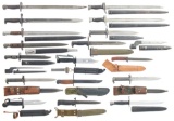 Grouping of Eighteen Bayonets
