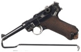DWM Blank Chamber Luger Semi-Automatic Pistol