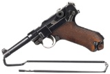 DWM Model 1920 Commercial Luger Semi-Automatic Pistol