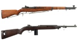 Two U.S. Military Semi-Automatic Long Guns
