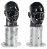 Two Anthropometric Analogous Mannequin Headforms