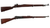 Two U.S. Military Bolt Action Rifles