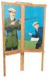 Winchester Diptych Father and Son Trapshooting Advertisement